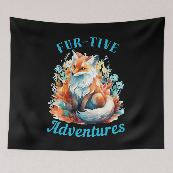 Item preview, Fur-Tive Adventures. fox face designed and sold by FoxVibes.