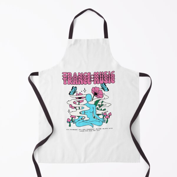 Item preview, TRANCE  - Music Meditation  (soft pink/blue/black)  designed and sold by Discothreadz.