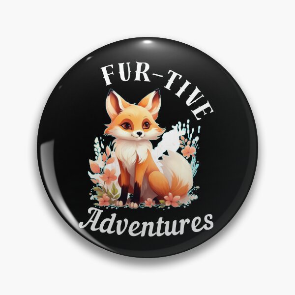 Artikelvorschau, Pelzige Abenteuer. Fuchs-Zitat entworfen und verkauft von FoxVibes.