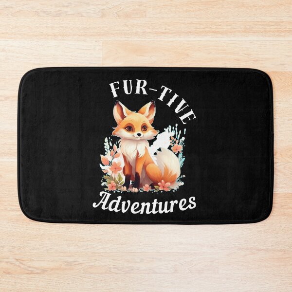 Item preview, Fur-Tive Adventures. fox quote designed and sold by FoxVibes.