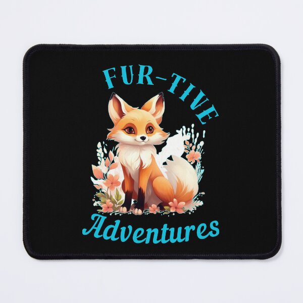 Item preview, Fur-Tive Adventures. vintage fox designed and sold by FoxVibes.