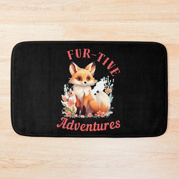 Artikelvorschau, Pelzige Abenteuer. Retro-Fuchs entworfen und verkauft von FoxVibes.