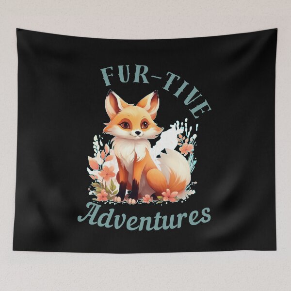 Item preview, Fur-Tive Adventures. fox boho designed and sold by FoxVibes.