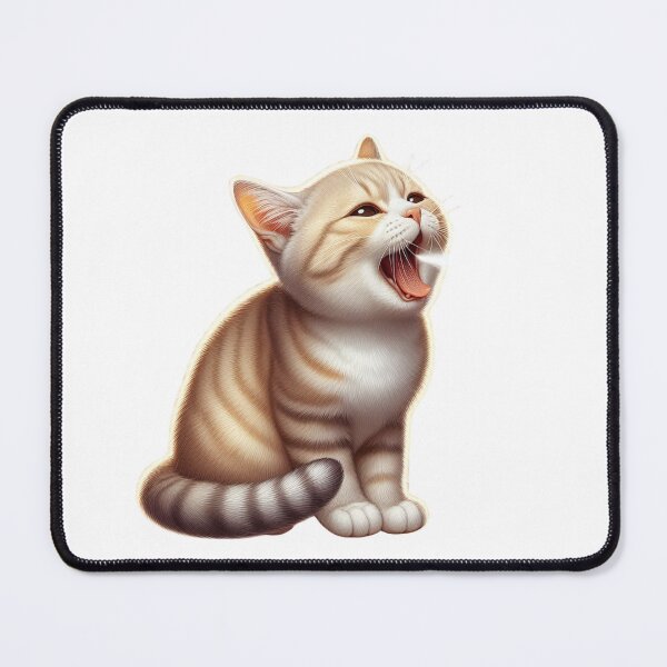 Item preview, Cat coughing : Coughing cat designed and sold by DigitalPrintsByEcho.