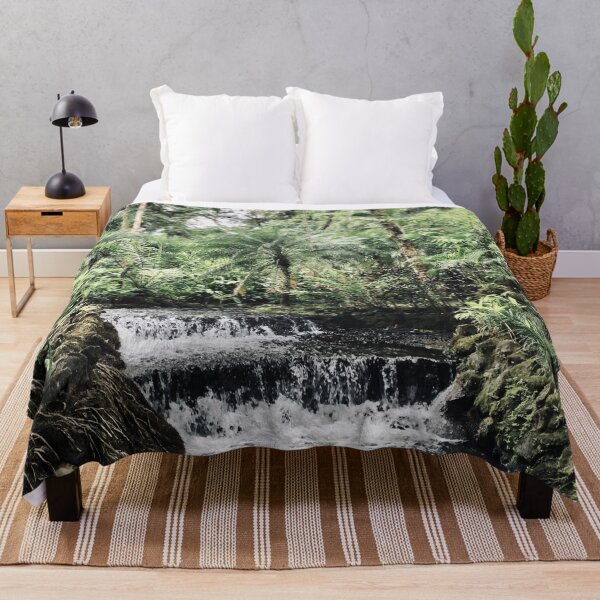 Item preview, Mystical Waterfall in the Jungle designed and sold by LuizaK.