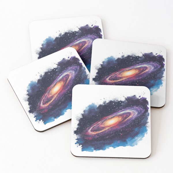 Item preview, Cosmic Swirl: Galaxy's Watercolor Symphony designed and sold by Sventek.