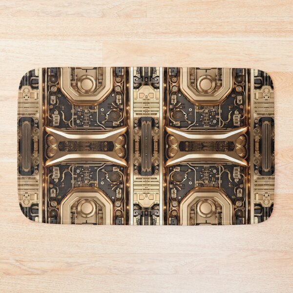 Item preview, Cybernetics _ Black and Gold - 04 designed and sold by Mystic-Images.