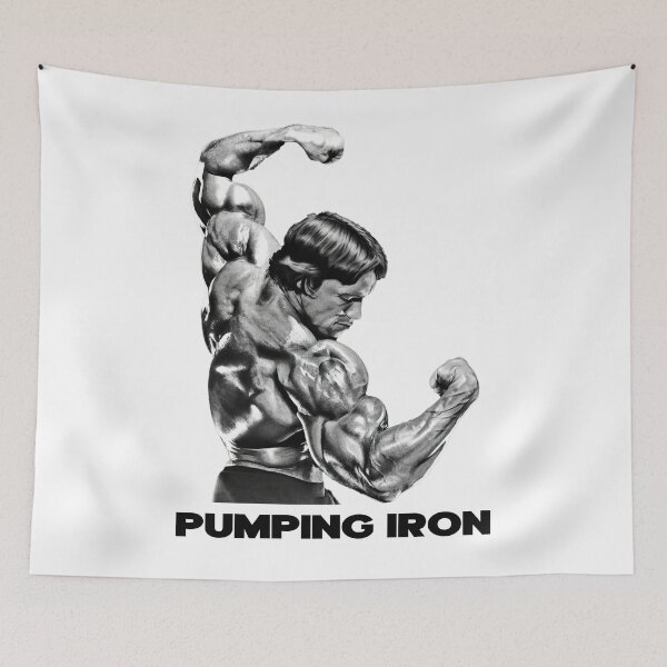 Item preview, Pumping Iron. Arnold Schwarzenegger Fan art. designed and sold by HuzaifaNaveedh.