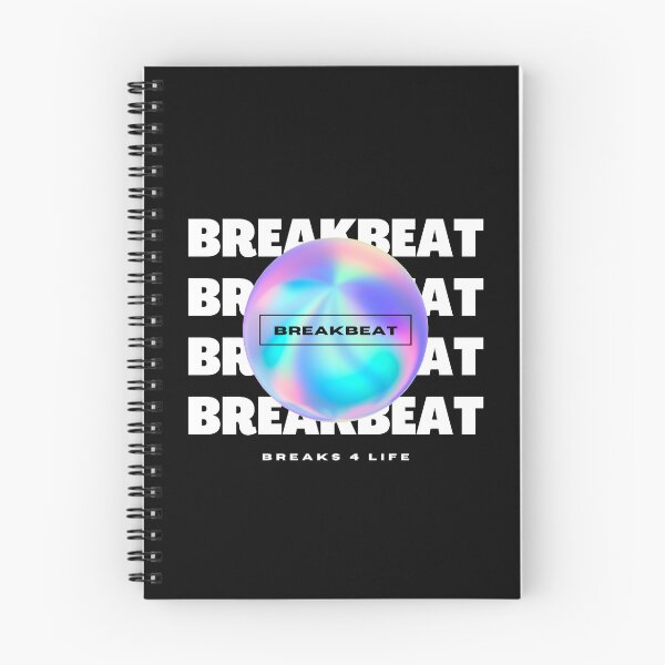 Item preview, BREAKBEAT  - Y2k Breaks 4 Life (white)  designed and sold by Discothreadz.