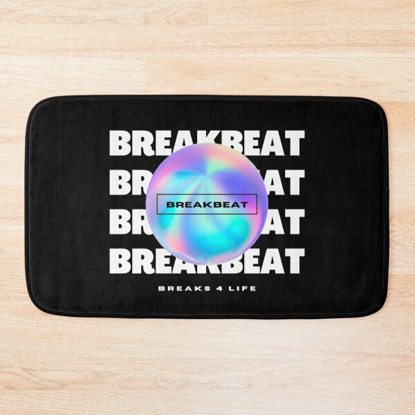 Item preview, BREAKBEAT  - Y2k Breaks 4 Life (white)  designed and sold by Discothreadz.