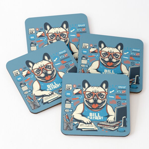 Item preview, Papa bulldog bill day , vintage cartoon style designed and sold by olopaw.