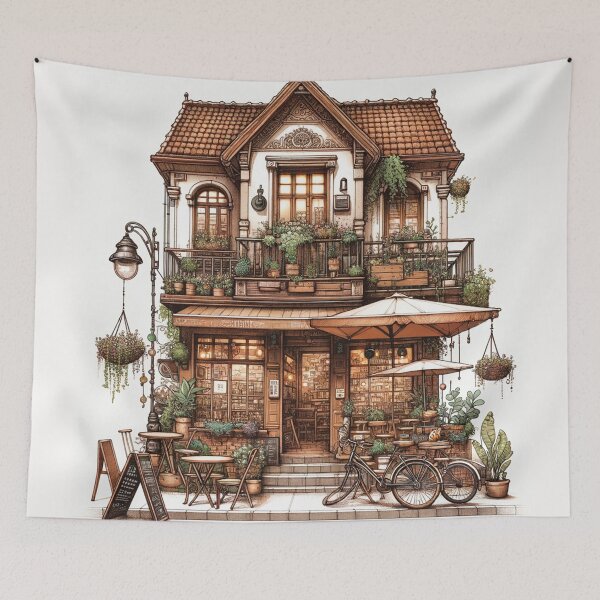 Item preview, Cafe Charm: Urban Oasis designed and sold by CostedPH.