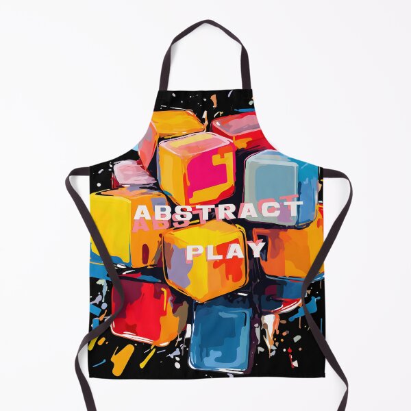 Item preview, Abstract Cubist Color Splash designed and sold by inkArtistryfine.