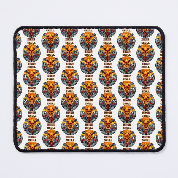 Item preview, MOTORCYCLE SKULLBIKER designed and sold by PIXELPRINTS53.