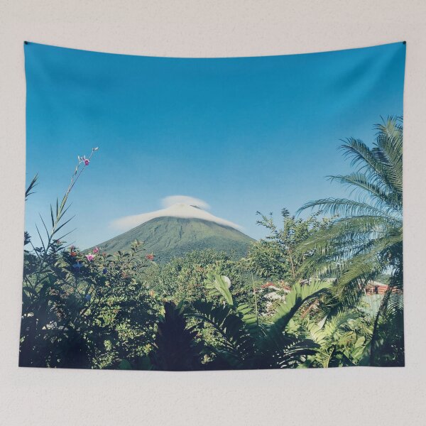 Item preview, Clouds Hugging a Volcano designed and sold by LuizaK.