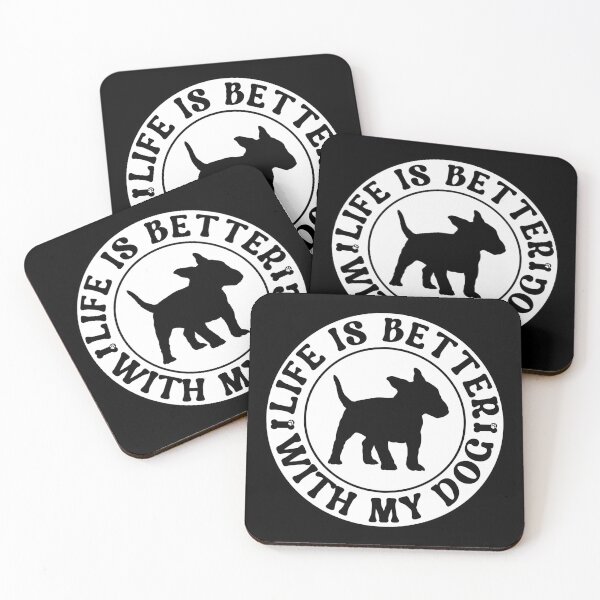 Item preview, Life is Better With My Bull Terrier designed and sold by TheAnimalZ00.