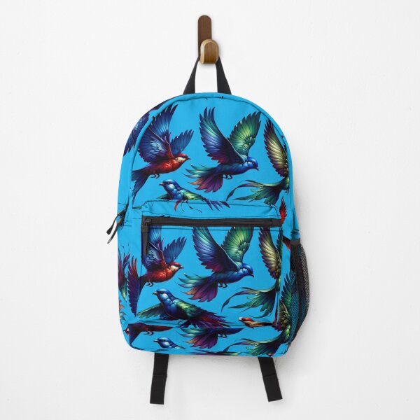 Item preview, Colorful Birds in Flight Artwork designed and sold by mymagicstoreus.