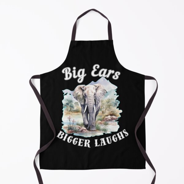 Item preview, Big Ears, Bigger Laughs designed and sold by ElephantVibes.