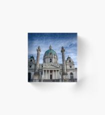 St. Charles Church Vienna Acrylic Block