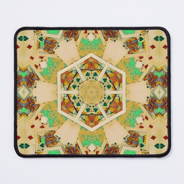 Item preview, Queen of spades  (gold green deck) designed and sold by Random-Designz.