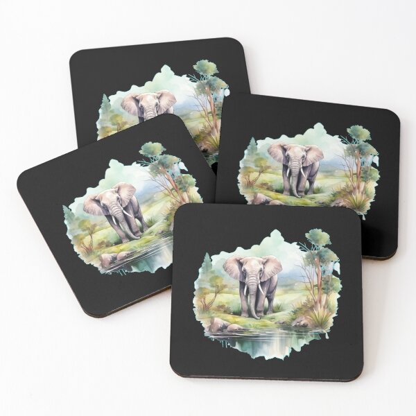 Item preview, Wild Elephant designed and sold by ElephantVibes.