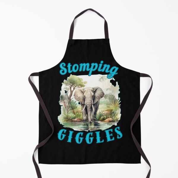 Artikelvorschau, Stampfendes Kichern. lustiger Elefant entworfen und verkauft von ElephantVibes.