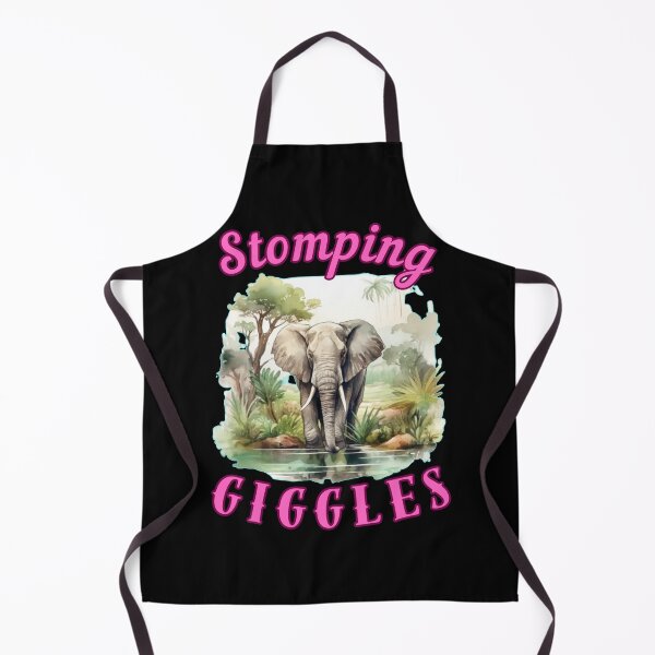 Item preview, Stomping Giggles. elephant head designed and sold by ElephantVibes.