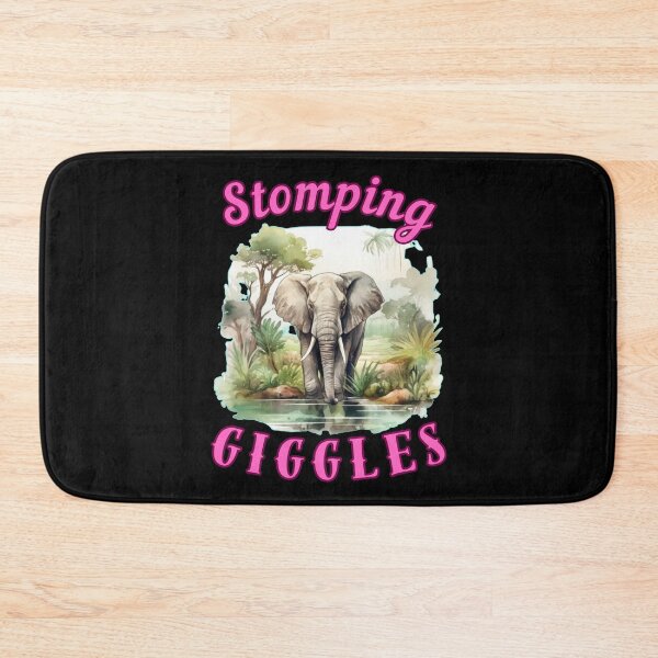 Item preview, Stomping Giggles. elephant head designed and sold by ElephantVibes.