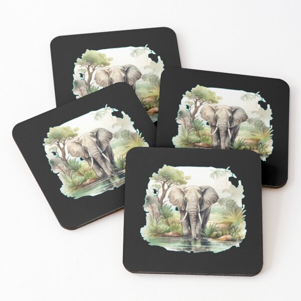 Item preview, Wild Elephant designed and sold by ElephantVibes.