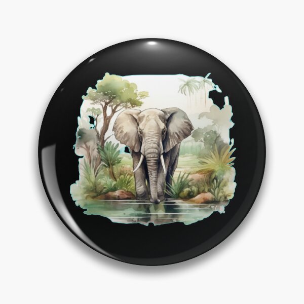 Item preview, Wild Elephant designed and sold by ElephantVibes.