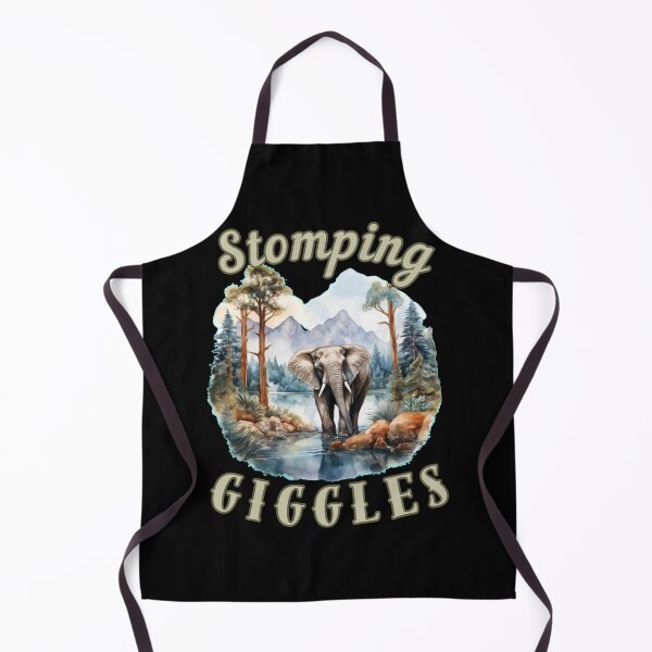 Item preview, Stomping Giggles. elephant quote designed and sold by ElephantVibes.