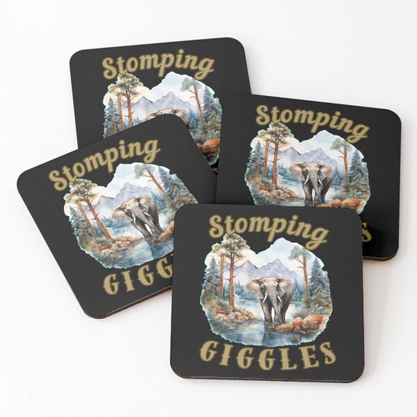 Item preview, Stomping Giggles. Flower elephant designed and sold by ElephantVibes.