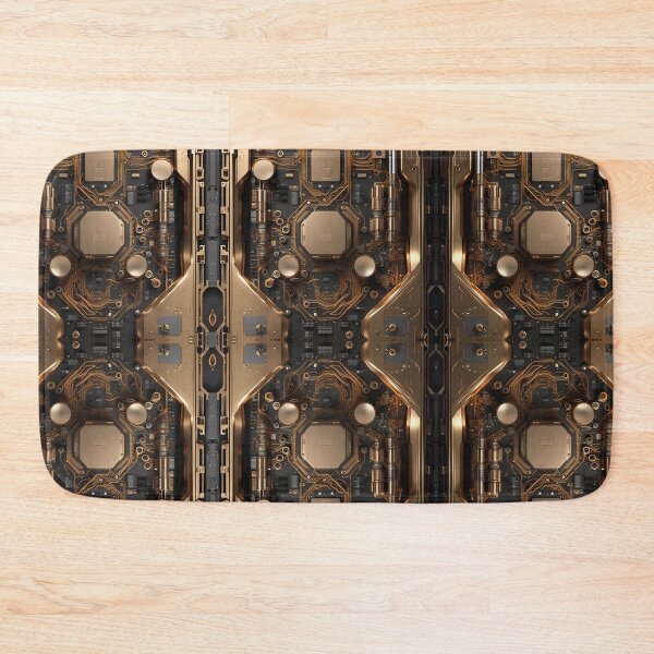 Item preview, Cybernetics _ Black and Gold - 05 designed and sold by Mystic-Images.