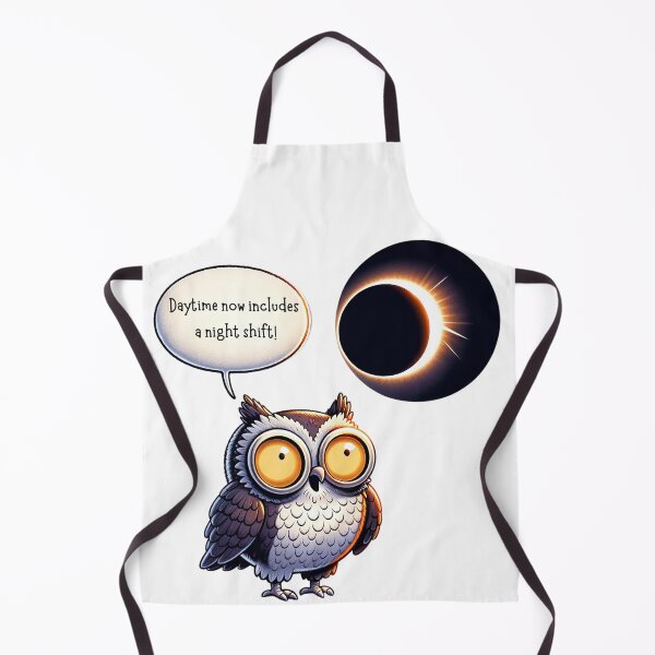 Item preview, Night Shift Owl: Solar Eclipse Surprise! designed and sold by SrijanaByAnu.
