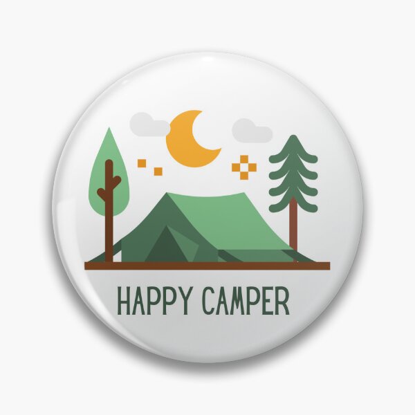 Artikelvorschau, Glücklicher Camper entworfen und verkauft von CosmicPsyche.