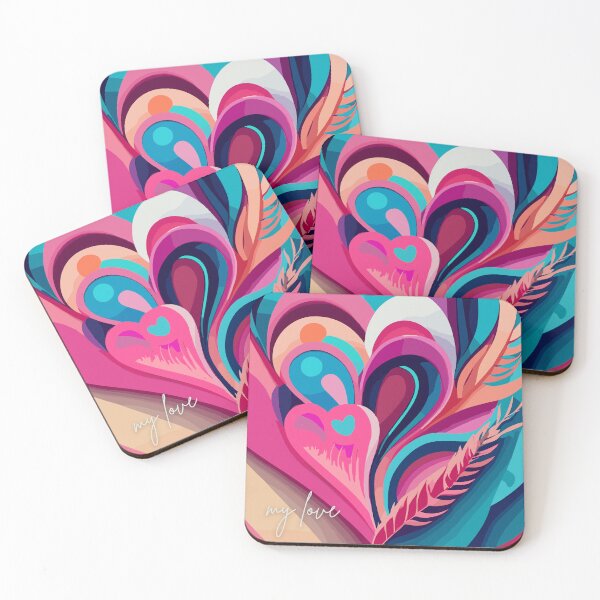 Item preview,  Abstract pink color tone Valentines ,brafdesign  designed and sold by Brafdesign.