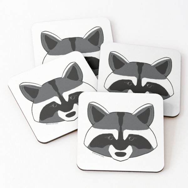 Item preview, Forest Life - Raccoon designed and sold by SqueakySketches.