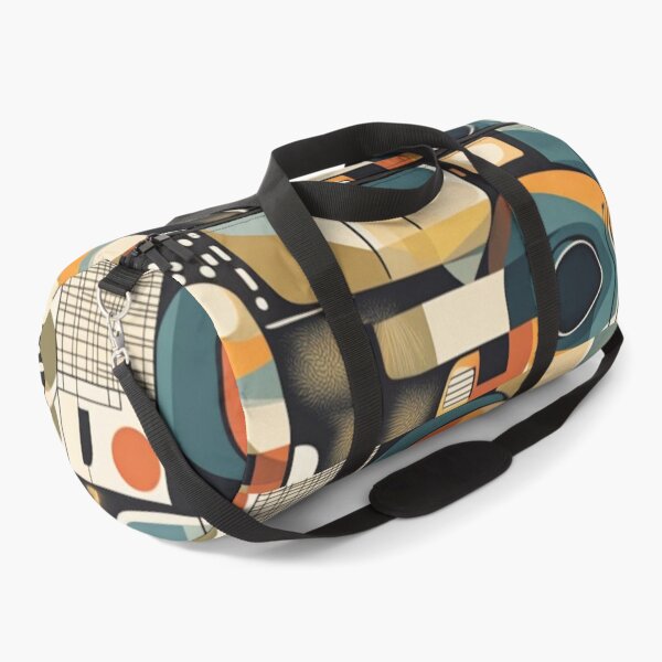 Item preview, Colorful abstract Mid century modern artwork in a vintage style designed and sold by Haiii-Designs.