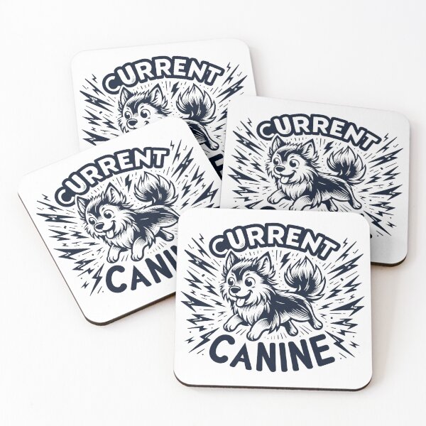 Item preview, Current Canine - Electric Hounds  designed and sold by outofflow.