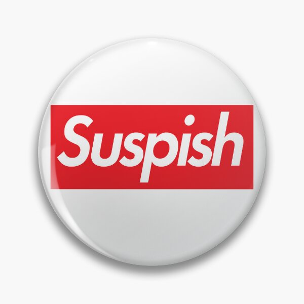 Item preview, Suspish - True Crime Murder Mystery Suspect Logo designed and sold by MarkFiveDesign.