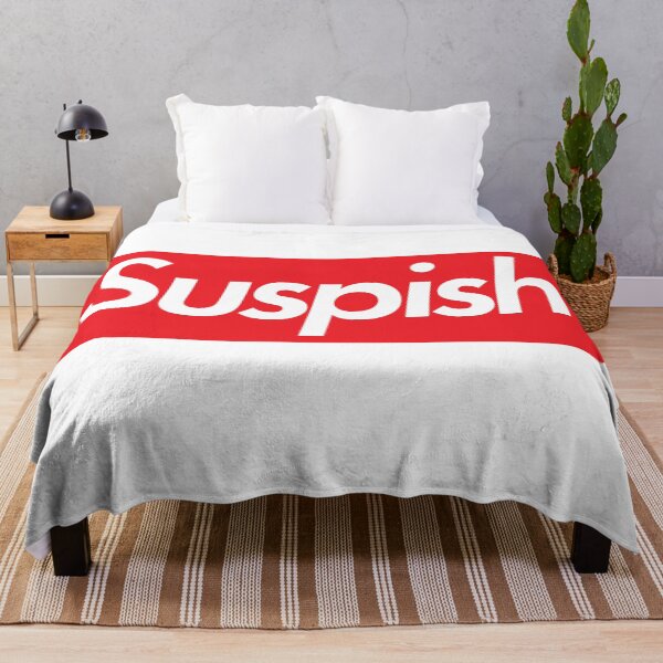 Item preview, Suspish - True Crime Murder Mystery Suspect Logo designed and sold by MarkFiveDesign.