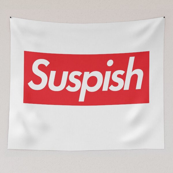 Item preview, Suspish - True Crime Murder Mystery Suspect Logo designed and sold by MarkFiveDesign.
