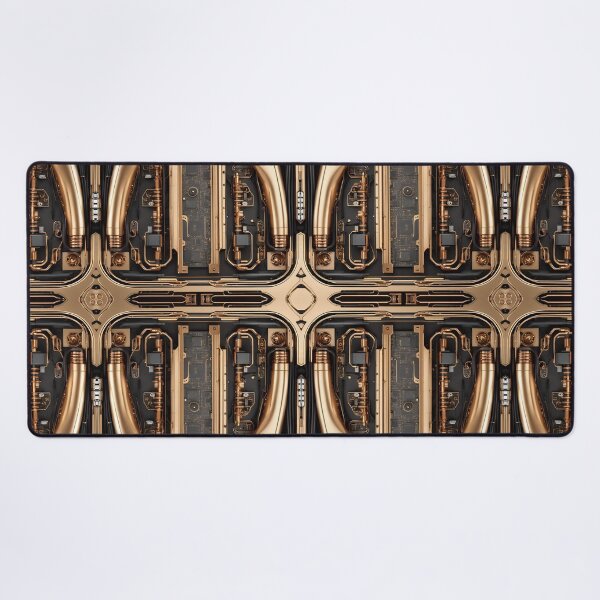 Item preview, Cybernetics _ Black and Gold - 06 designed and sold by Mystic-Images.