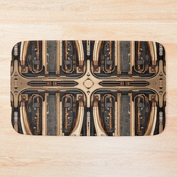 Item preview, Cybernetics _ Black and Gold - 06 designed and sold by Mystic-Images.