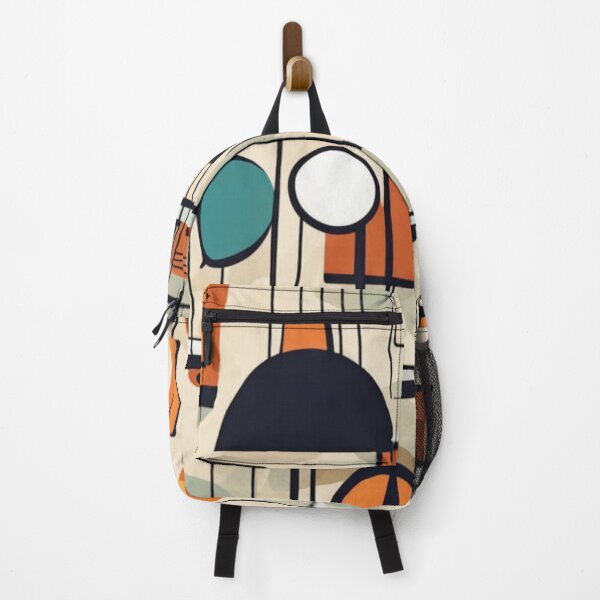 Item preview, Abstract Mid century modern artwork in a vintage retro style designed and sold by Haiii-Designs.