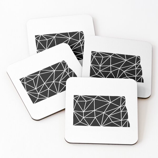 Item preview, Geometric North Dakota State Design - Inverted designed and sold by anne-dromeda.