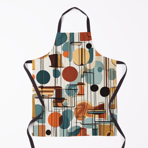 Item preview, Abstract Retro Mid century modern pattern in a vintage retro style designed and sold by Haiii-Designs.