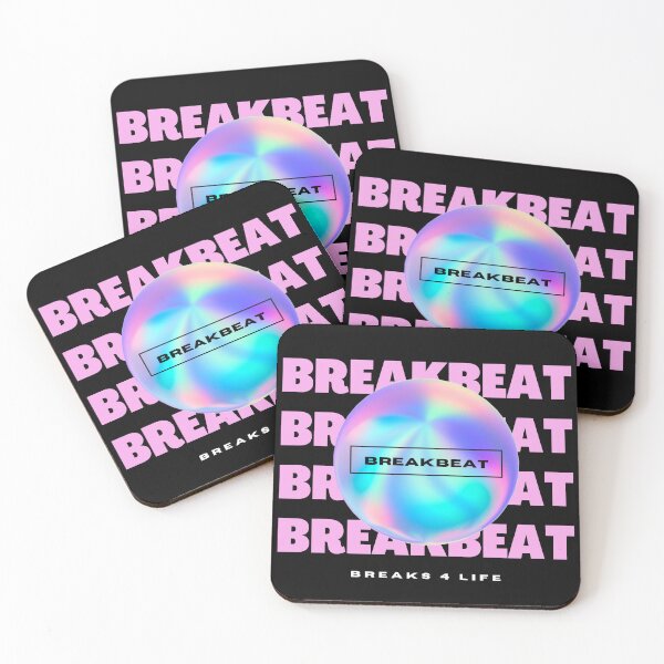Item preview, BREAKBEAT  - Y2K Breaks 4 Life (Pink)  designed and sold by Discothreadz.