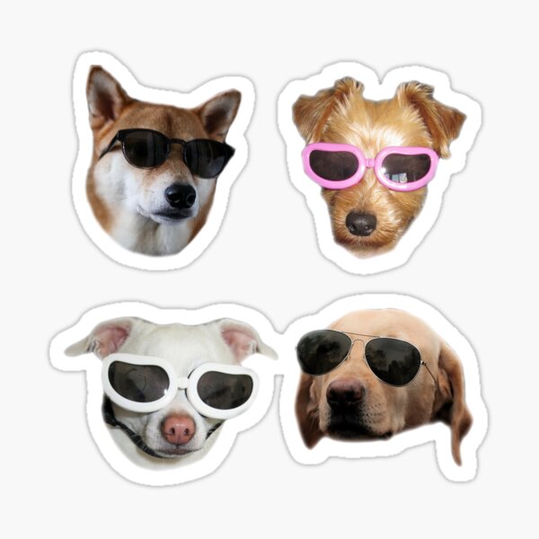 Item preview, Doggo Stickers: Sunglasses #3 designed and sold by Elisecv.