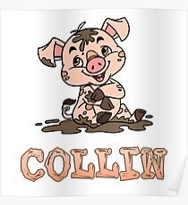 Collin Piggy Poster